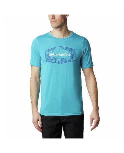 Columbia Koszulka męska Terra Vale II Tee Clear Water r. L