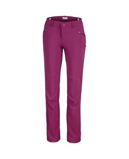 Columbia Spodnie damskie Peak to Point Pant Wine Berry, Kolor: Bordowy, Waga: 1, Rozmiar: XS