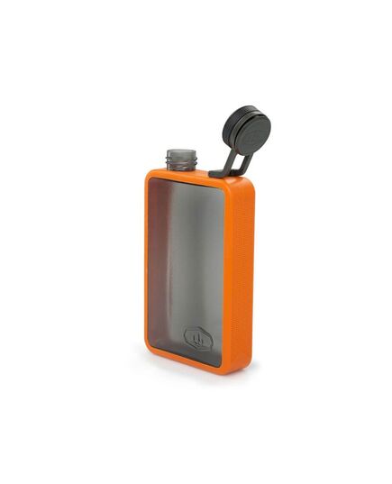 GSI Outdoors Piersiówka Boulder Flask orange, Kolor: pomarańczowy, Waga: 1, Pojemność (litry): 0.295