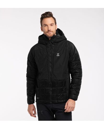 Haglöfs Kurtka hybrydowa męska Nordic Mimic Hood czarna r. M