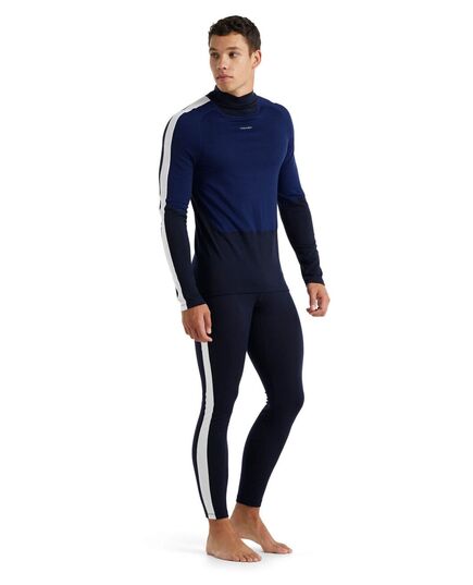 Icebreaker Leginsy męskie M 200 Sonebula Leggings midnight navy / snow r. S