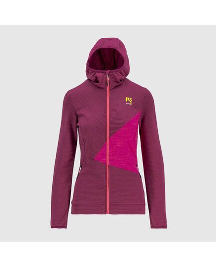 Karpos Bluza damska Nuvolau Fleece Raspberry / Cabernet r. M