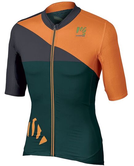 Karpos Koszulka MTB męska Verve Jersey deep teal / orange fluo/ dark grey r. L