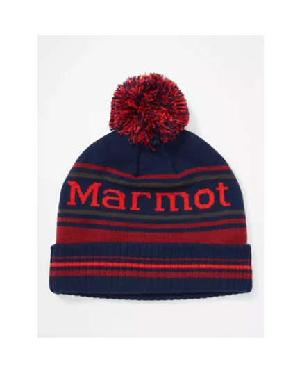Marmot Czapka Retro Pom Hat Arctic Navy / Brick