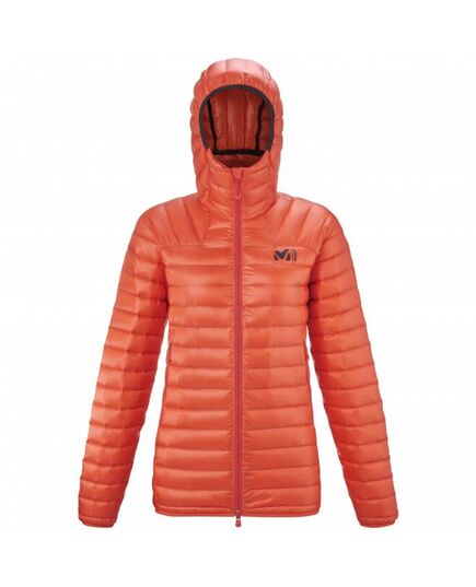 Millet Kurtka damska puchowa K SYNTH'X DOWN HOODIE pomarańczowa, Kolor: pomarańczowy, Waga: 2, Rozmiar: S