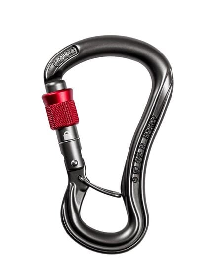 Ocun Karabinek CONDOR HMS SCREW anthracite / red