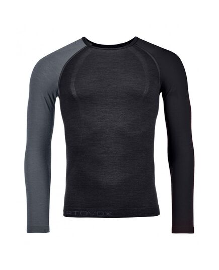 Ortovox Koszulka męska 120 Competition Light Long Sleeve M black raven, Kolor: czarny, Waga: 0.5, Rozmiar: XXL