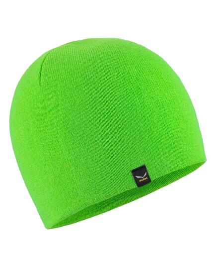 Salewa Czapka z wełny merino Sella Ski Beanie zielona