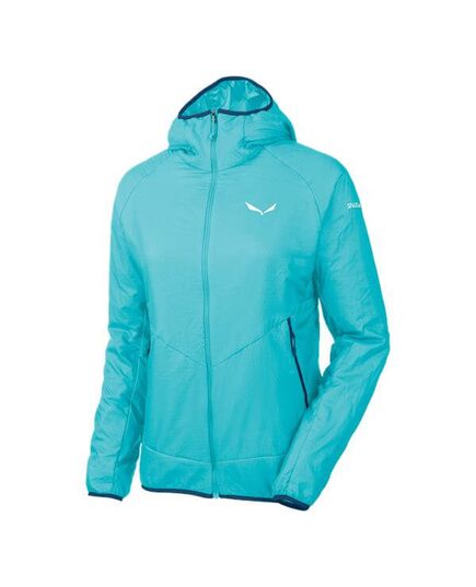 Salewa Techniczna kurtka damska Sesvenna 2 Polartec Alpha turkusowa r. S sportello.pl