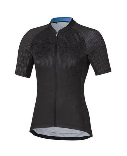 Shimano Koszulka rowerowa damska W's Mizuki Jersey czarna, Kolor: czarny, Waga: 0.5, Rozmiar: S