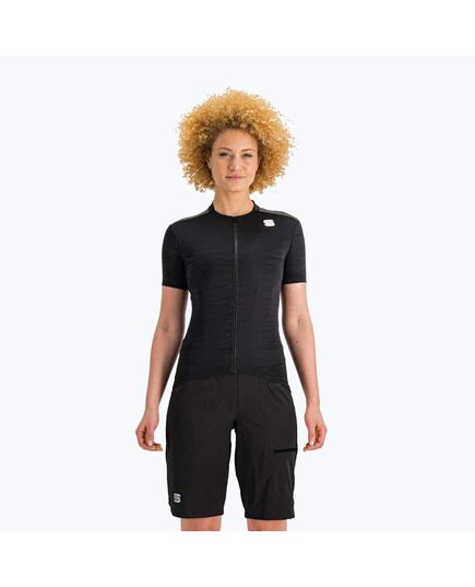 Sportful Spodenki rowerowe damskie Giara W Overshort czarna, Kolor: czarny, Waga: 0.5, Rozmiar: M