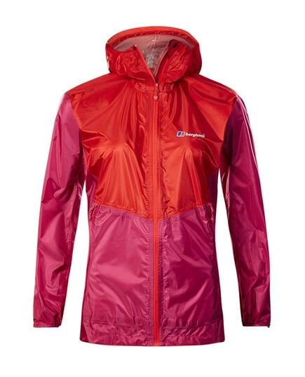 Berghaus Kurtka damska FAST HIKE SHELL JKT AF  PINK PEACOCK/VOLCANO r. M