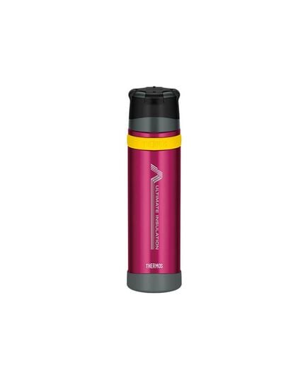 Thermos Mountain termos z kubkiem do warunków ekstremalnych bordowy 900 ml