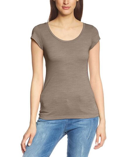 Super.natural T-shirt damski BASIC TEE 140 vintage khaki r. L