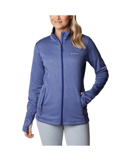 Columbia Bluza damska Park View Fleece Full Zip Grid Fleece Dark niebieska, Kolor: niebieski, Waga: 1, Rozmiar: S