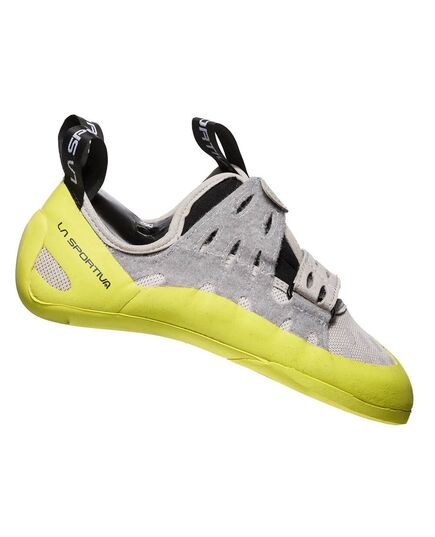 La Sportiva Buty wspinaczkowe damskie GeckoGym Woman szaro-żółte 36