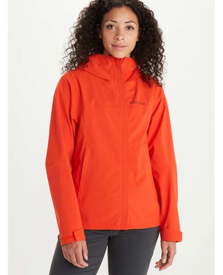 Marmot Kurtka przeciwdeszczowa damska PreCip Pro Jacket czerwona, Kolor: czerwony, Waga: 0.5, Rozmiar: S