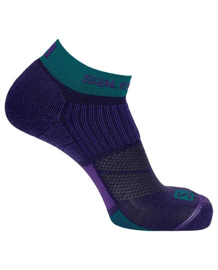Salomon Skarpetki X ULTRA ANKLE DX+SX Royal Lilac / Parasailing, Waga: 0.5, Rozmiar: M (39-41)