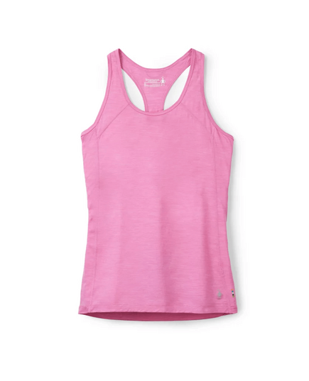 Smartwool Top damski Merino Sport 120 Racerback Tank różowy, Kolor: różowy, Waga: 0.5, Rozmiar: L
