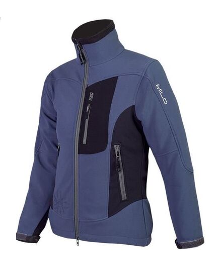 Milo Kurtka softshell damska Chill Lady  niebieska, Kolor: niebieski, Waga: 0.599, Rozmiar: L