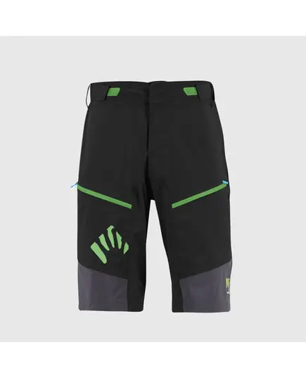 Karpos Spodenki rowerowe męskie Rapid Baggy Short czarno-zielone, Waga: 1, Rozmiar: S