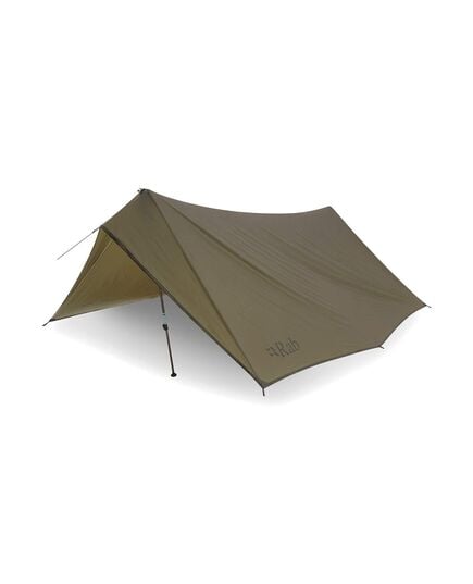 Rab Plandeka biwakowa SilTarp Plus Shelter zielona