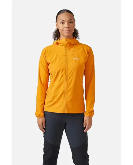 Rab Lekka kurtka softshell damska Borealis Jacket pomarańczowa