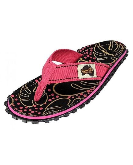 Gumbies Klapki japonki damskie Islander Flip-Flops Tropical Black r. 37