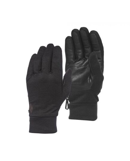 BLACK DIAMOND Rękawiczki Heavyweight Wooltech Glove szare, Kolor: czarny, Waga: 0.5, Rozmiar: L