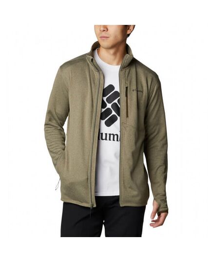 Columbia Bluza męska Park View Fleece Full Zip Stone Green Heather, Kolor: zielony, Waga: 1, Rozmiar: S