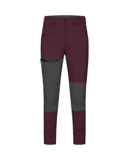 Haglöfs - Spodnie damskie Lite Slim Pant Women Aubergine / Magnetite