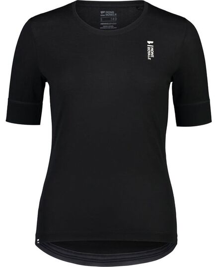 Mons Royale Koszulka rowerowa damska Cadence Tee czarna, Kolor: czarny, Waga: 0.5, Rozmiar: XL