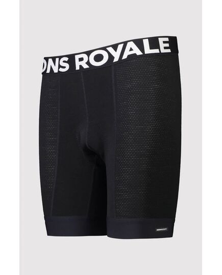 Mons Royale Spodenki wewnętrzne / bokserki rowerowe damskie z wkładką Epic Bike Short Liner czarne r. XS