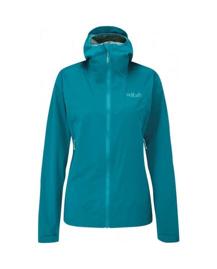 Rab Kurtka membranowa damska Kinetic 2.0 Jacket turkusowa, Kolor: niebieski, Waga: 1, Rozmiar: S