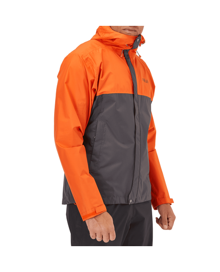 Rab Kurtka membranowa męska Downpour Eco Jacket Firecracker / Graphene r. S