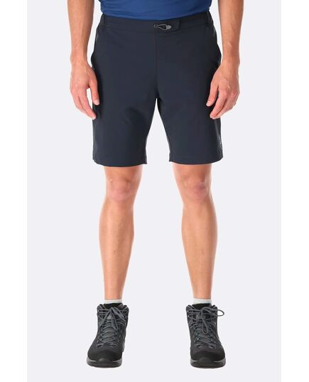 Rab - Spodenki trekkingowe męskie Momentum Shorts Beluga, Kolor: czarny, Waga: 1, Rozmiar: XS