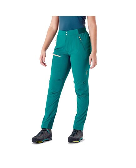 Rab Spodnie damskie Ascendor Light Pants Atlantis, Kolor: zielony, Waga: 1, Rozmiar: M