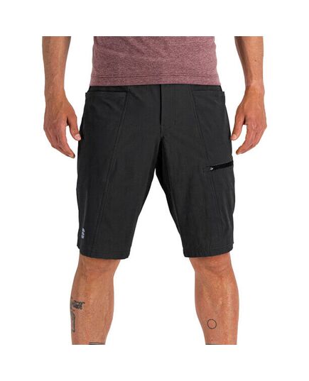 Sportful Spodenki rowerowe męskie Giara Overshort czarne, Kolor: czarny, Waga: 0.5, Rozmiar: XXL