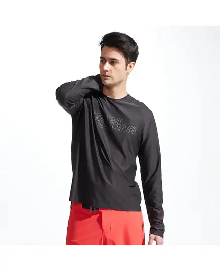Pearl Izumi Koszulka z długim rękawem męska Elevate LS - Phantom, Kolor: czarny, Waga: 0.9, Rozmiar: XL