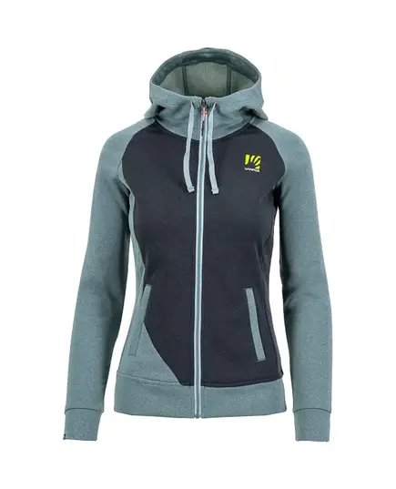 Karpos Bluza damska Pramper Zip Hoodie czarno-zielona r. M