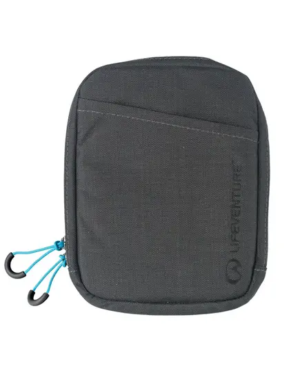 Lifeventure Saszetka turystyczna na szyję RFID Travel Neck Pouch, Recycled - Grey