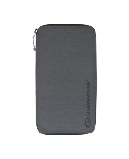 Lifeventure Portfel turystyczny RFID Travel Wallet, Recycled Grey