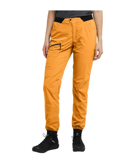 Damskie, lekkie spodnie turystyczne Haglöfs LIM Fuse Pant - Desert Yellow, Kolor: żółty, Waga: 0.99, Rozmiar: M