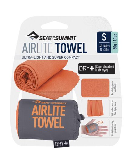 Sea to Summit Ręcznik szybkoschnący Airlite Towel pomarańczowy r. S