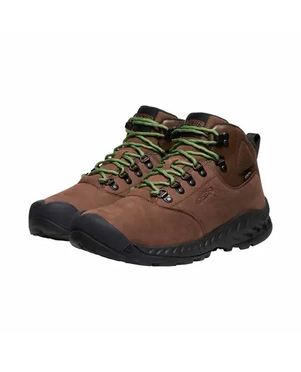 Keen Buty trekkingowe męskie NXIS Explorer Mid brązowe, Waga: 2, Rozmiar: 41