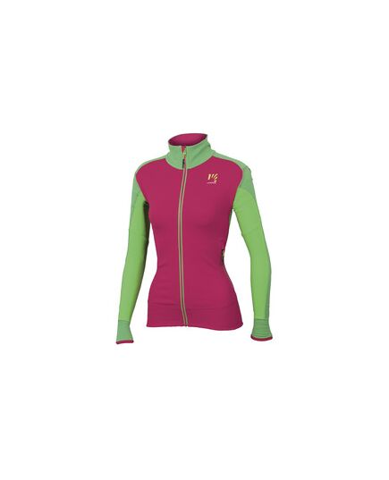 Karpos Bluza damska Alagna W Fleece RASPBERRY/APPLE GREEN r. S