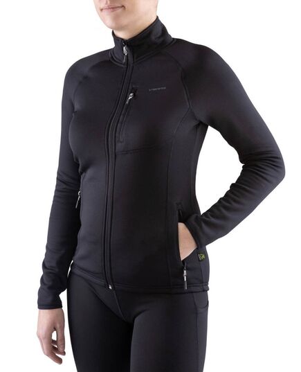 Viking Bluza damska Jukon Lady czarna Polartec Power Stretch, Kolor: czarny, Waga: 1, Rozmiar: M