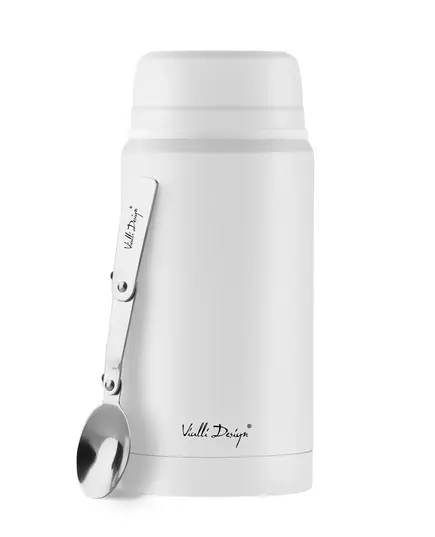 Vialli Design - Fuori - termos obiadowy 750 ml - biały, Kolor: biały, Waga: 1, Pojemność (litry): 0.75