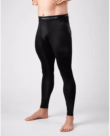 Redline Legginsy męskie 100% Merino Saxon 2.0 - czarne, Waga: 0.8, Rozmiar: S