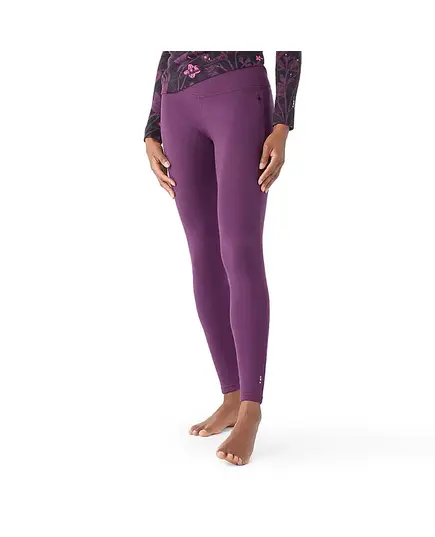 Smartwool Legginsy termiczne damskie Classic Thermal Merino Bottom fioletowe, Kolor: fioletowy, Waga: 1, Rozmiar: M